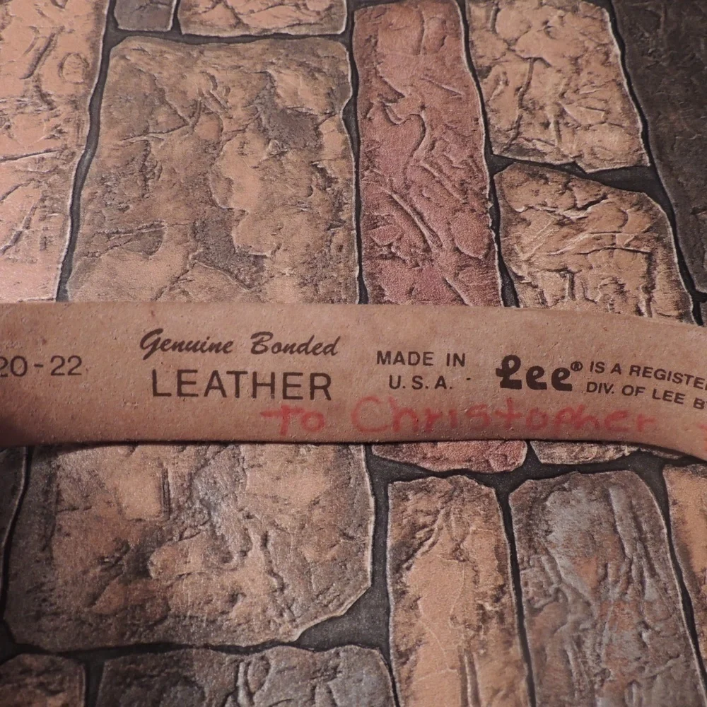 vintage 1993 Lee  Ninja Turtle belt